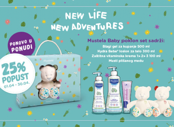 Mustela Baby set - promo cena